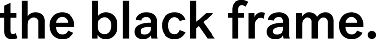 The Black Frame Logo